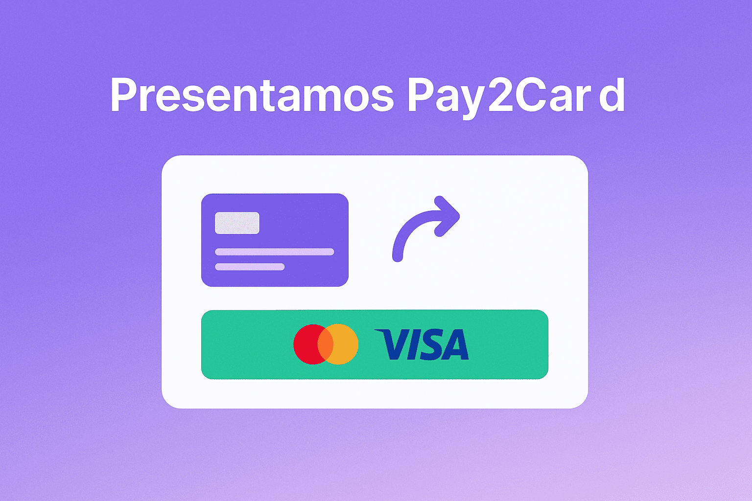 Presentamos Pay2Card